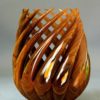 Vase spirales en bois