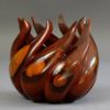 Vase spirales en bois